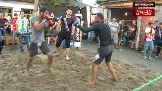 Белый воротник против Борца с Кавказа !!! Белый воротник против Борца с Кавказа !!!