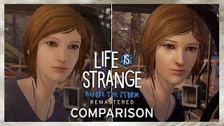 Official Cutscene Comparison - Life is Strange: Before the Storm Remastered