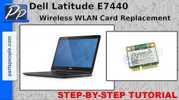 Dell Latitude E7440 Wireless WLAN Card Video Tutorial Teardown