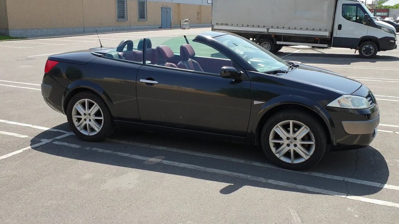 Renault Megane Cabrio Decapotabil 05 Youtube