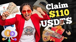 Claim Free $110 USDT$ With this Spider SRC Airdrop | New Earning App, Make Money with Crypto