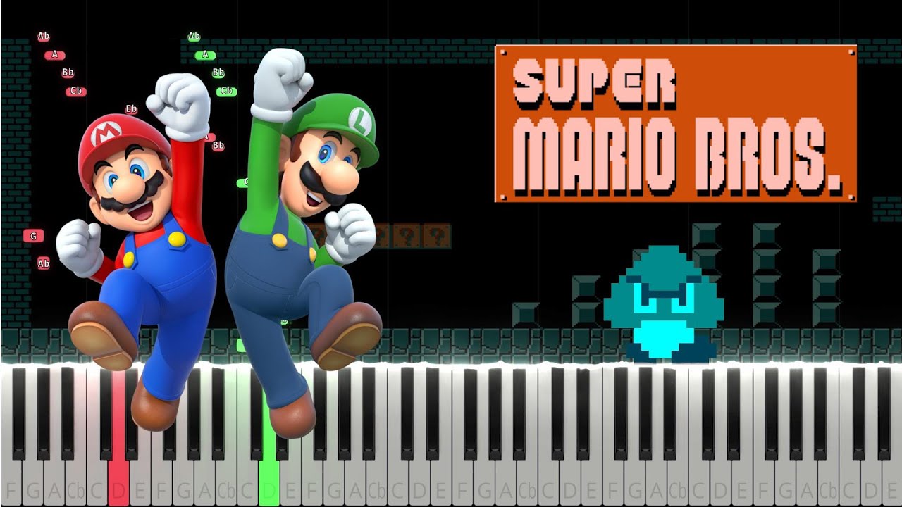Super Mario Bros. - Underground Theme (Piano Tutorial by Javin Tham) Super Mario Bros. - Underground Theme (Piano Tutorial by Javin Tham)