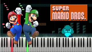 Super Mario Bros. - Underground Theme (Piano Tutorial by Javin Tham) Resimi