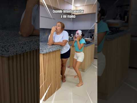 Mi mamá se asustó 😂