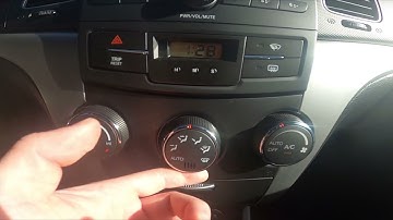 How to Change Blowing Direction in Ssangyong Korando III ( 2010 – 2016 ) | Adjust Airflow Direction