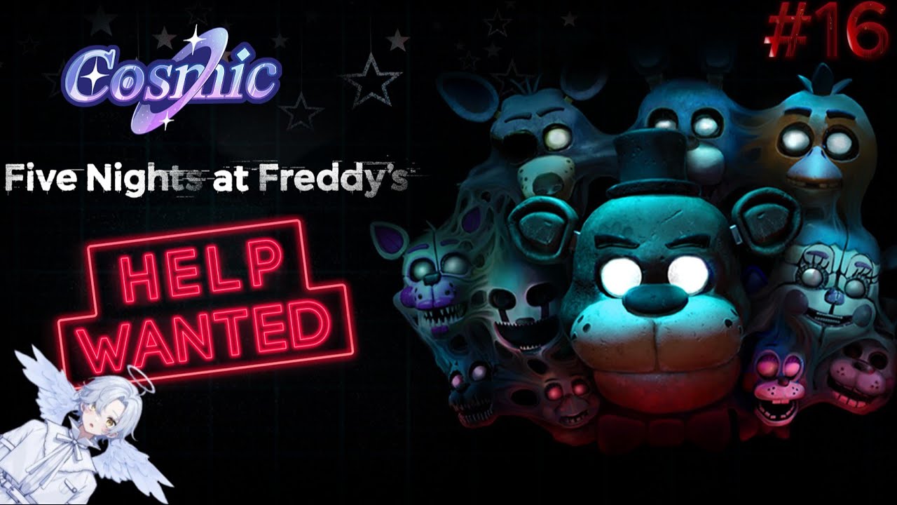 Cosmic Plays Five Nights at Freddy's Help Wanted VR | Dark Rooms Funtime Foxy