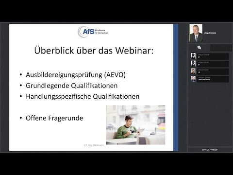 Meister für Schutz und Sicherheit - Einführung zum Fernlehrgang