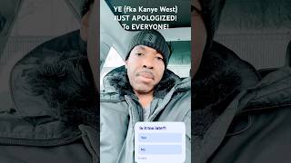 Kanye West Apologizes in WSJ Ad – Not a Nazi!