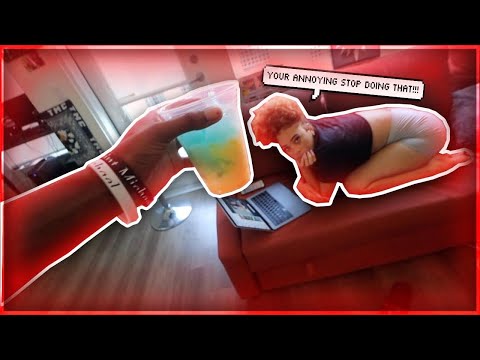 DOING EVERYTHING OPPOSITE OF WHAT MY GIRLFRIEND TELLS ME FOR 24 hours - DOING EVERYTHING OPPOSITE OF WHAT MY GIRLFRIEND TELLS ME FOR 24 hours