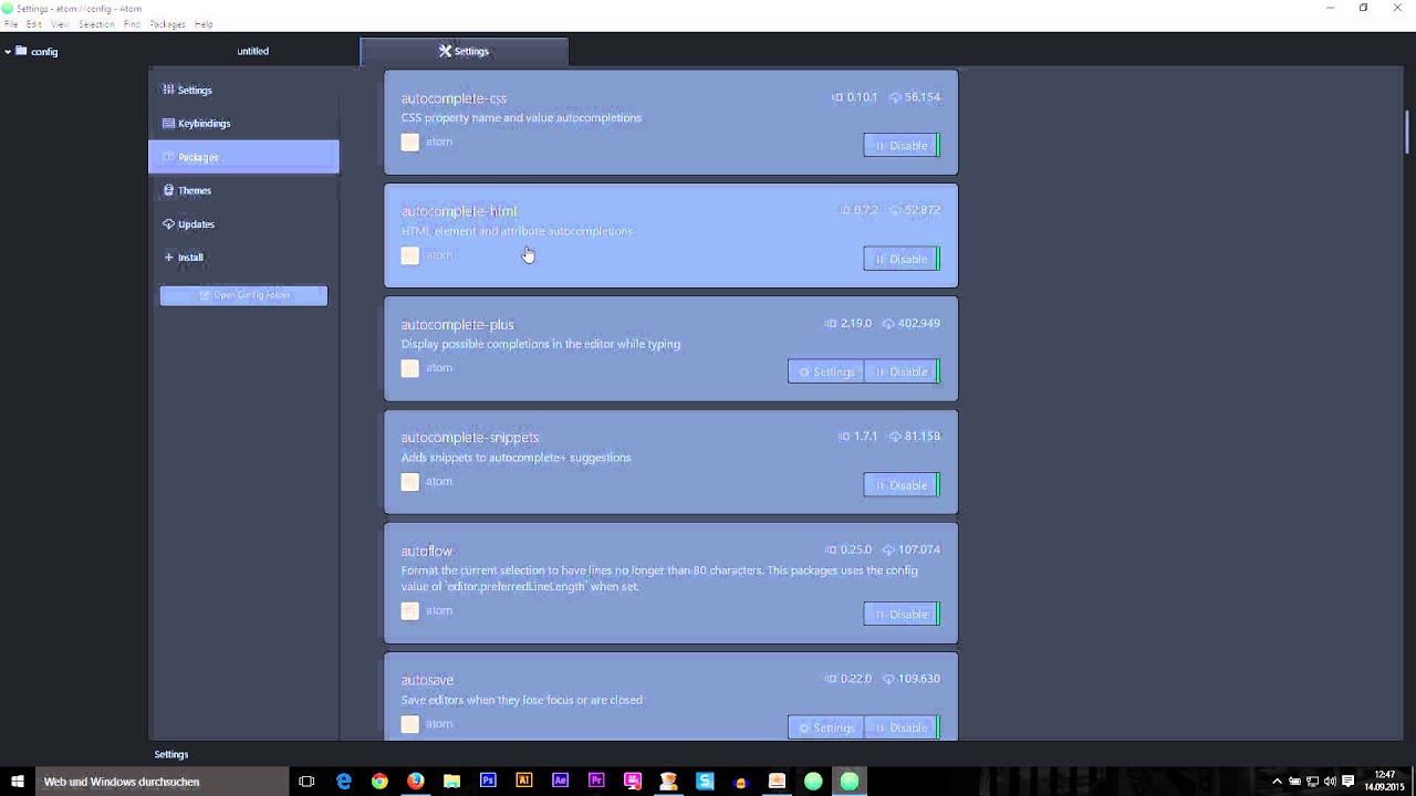 HTML - Atom und Sublime Editor - YouTube