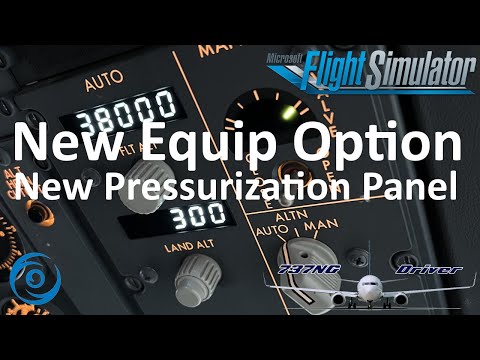 New Pressurization Panel | New Airline Option in PMDGs 737 in MSFS | 737 Pilot explains