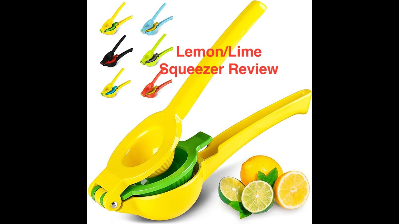 Heavy duty lemon lime squeezer review!!! Does it work? YouTube