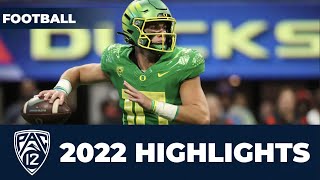 Bo Nix 2022 Oregon Season Highlights