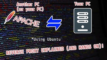 Reverse proxy explained and doing reverse proxy using Apache server