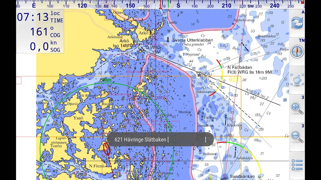 Inställningar Marine Navigator YouTube