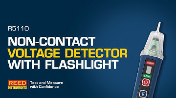 REED R5110 Non-Contact Voltage Detector with Flashlight