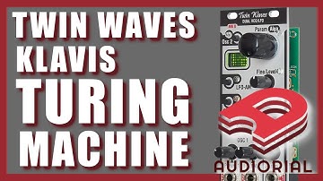 Klavis Twin Waves MK2 as a Turing Machine (tutorial). (uk caps)
