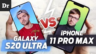 Galaxy S20 Ultra vs iPhone 11Pro: Что выбрать?