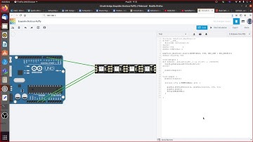 WS2812 RGB Strip (Adafruit Neopixel library example code run through)