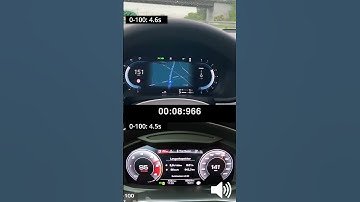 445 HP Volvo S90 T8 Recharge vs 350 HP Audi S6 #shorts #acceleration #cars #speed #audi #volvo