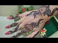 Arabic henna mehndi designs very easy tips