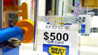 $500 Prizes in Keymaster - Stacker - Winner's Cube Arcade Games!