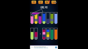 Water Sort Puzzle - Color Liquid Sorting Game Level 745 Solution
