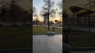 Осенняя набережная в Челябинске #shortsvideo #осень2025 #челябинск