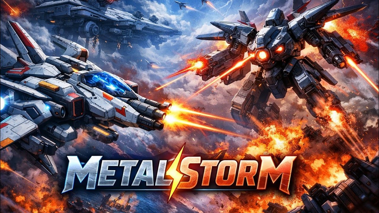 Metalstorm Air Battle 🔥 | Best Mobile War Game