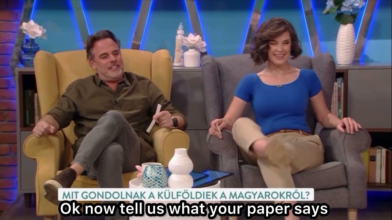 Willie speaks Hungarian on live television.