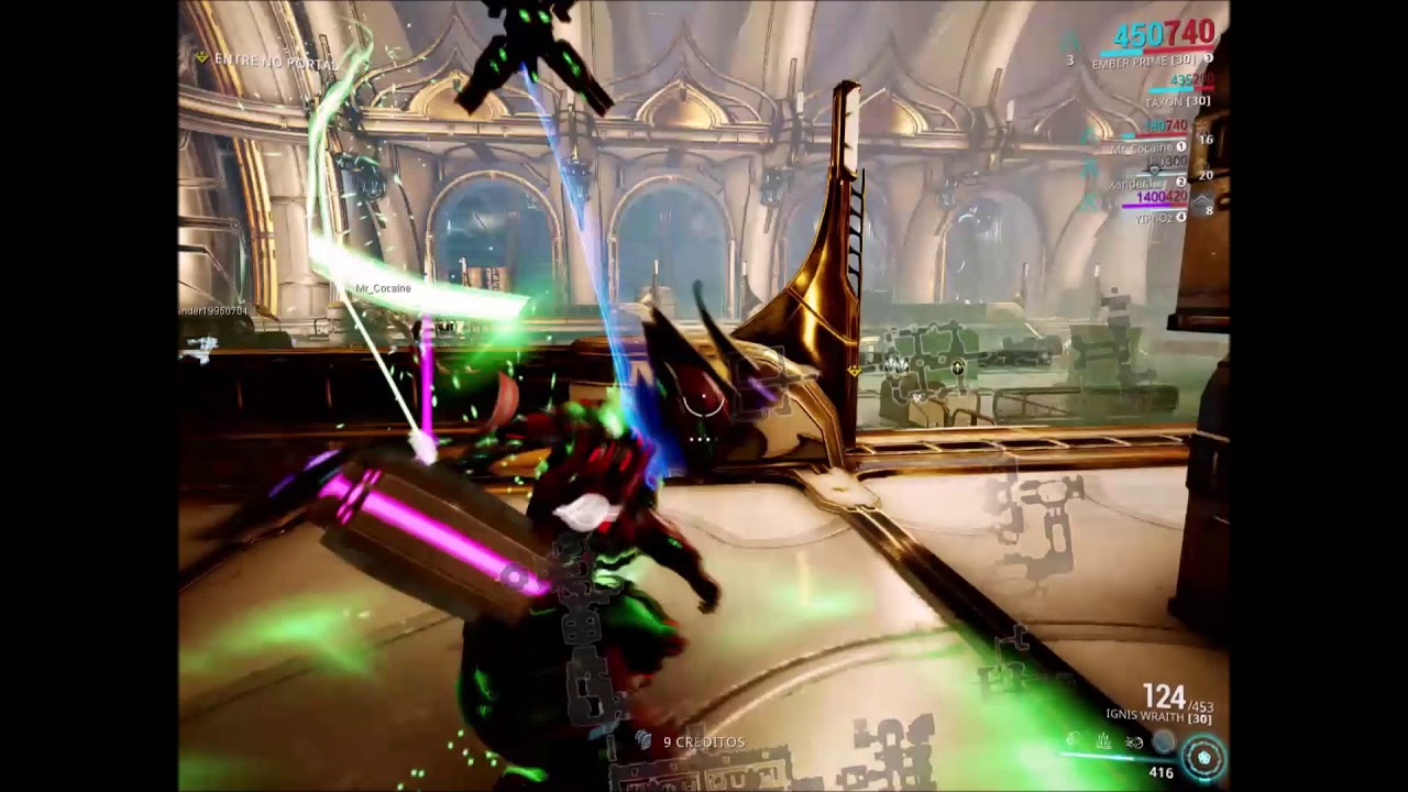 warframe Sabotage mission with Ember, Ignis wraith, Sonicor, Orthos ...