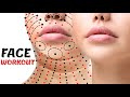 FACE WORKOUT | FACE FAT + DOUBLE CHIN + FACE LIFT + FACE TIGHTENING