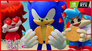 Friday Night Funkin VS Squid Game VS Sonic  FNF Animation Compilation #1