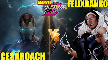 MvC2 Mvci Umvc3 CESAROACH (Argentina) vs FELIXDANKO pt 1