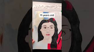 My evolution drawing from 6-14 years old🥰 | Jennifer B.M