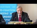 Bernd Baumann, Kay Gottschalk und Armin-Paulus Hampel zur Fraktionssitzung der AfD am 25.09.18