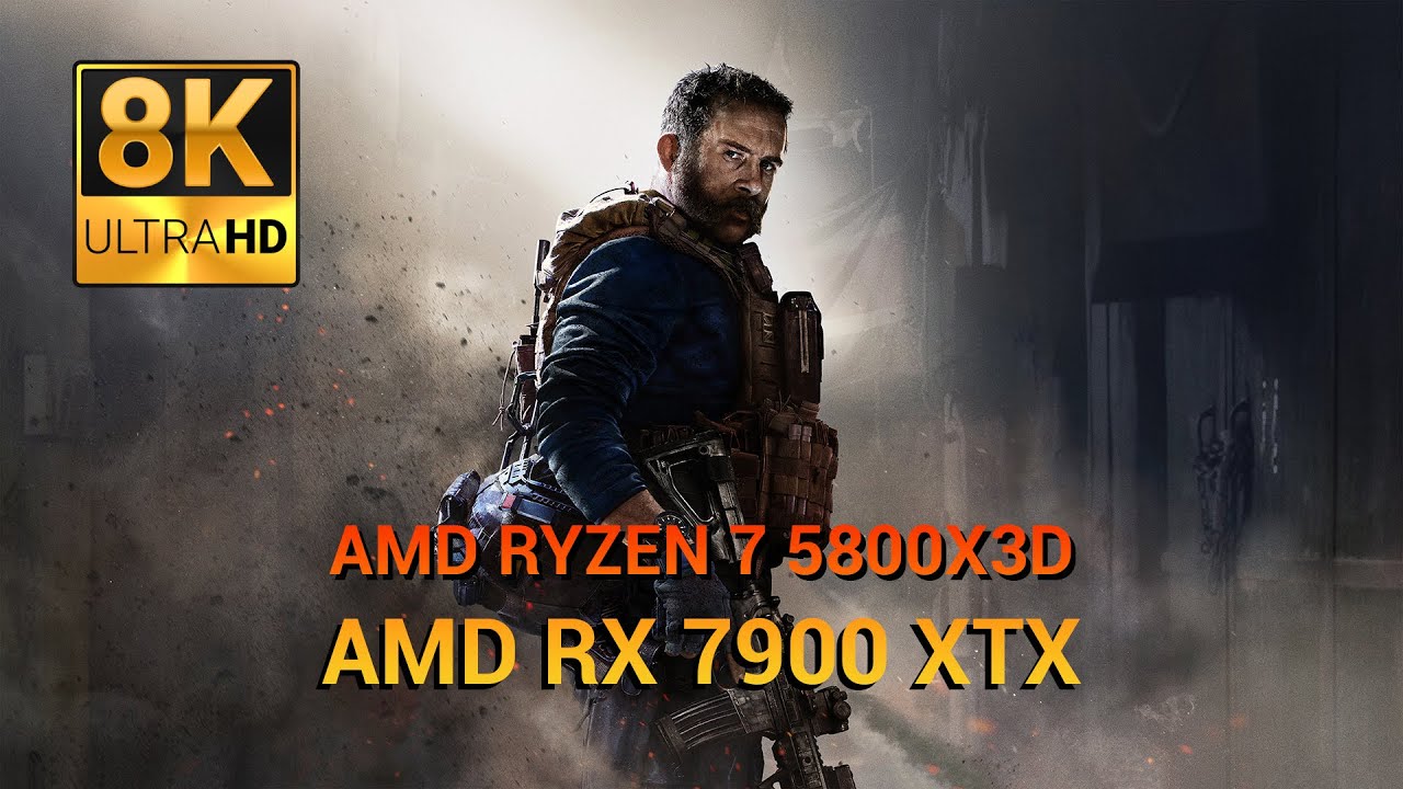 AMD's new Radeon RX 7900 XTX plays COD: Modern Warfare II at 8K