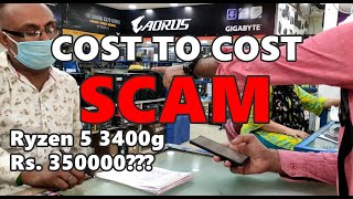 I Got Scammed By Cost To Cost | Ryzen 5 3400G PC Build Scam