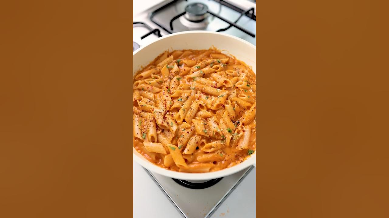 최고의 궁극 파스타 레시피 #Shorts #PastaRecipe 빨간 소스 파스타 레시피 Thumbnail
