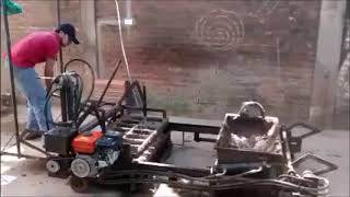 Conformadora mecánica de ladrillos por moldeo