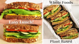 Vegan Sandwich Basics for Back to School or Work! | Healthy Lunch Ideas