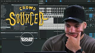 Crazy Cousinz makes beats from sounds you send in | Boiler Room 'Crowdsourced'