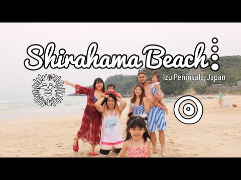 Shirahama Beach at Shimoda City Izu Peninsula Japan