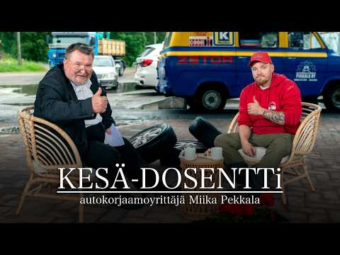 Kesä-Dosentti | Vieraana autokorjaamoyrittäjä Miika Pekkala Karstulasta