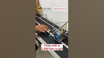 Máy in phun date công nghiệp|Máy in date date băng tải|Tốc độ cao