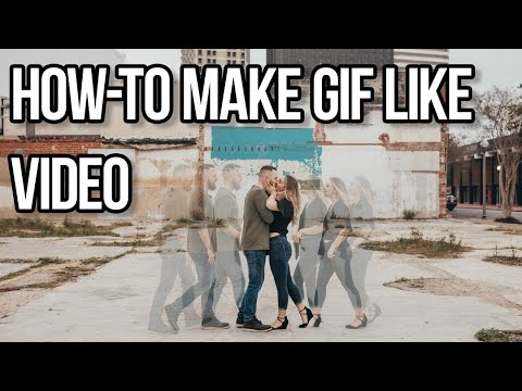 How-To Make GIF-like Video Using Still Photos