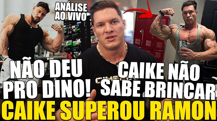 CAIKE SUPERA RAMON DINO E SE TORNA O ATLETA BRASILEIRO COM O MAIOR HYPE ATUALMENTE? GORGO ANALISOU
