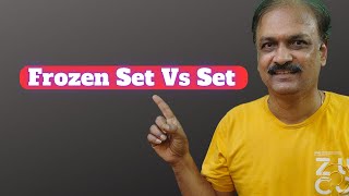 Frozen Sets VS Set in Python