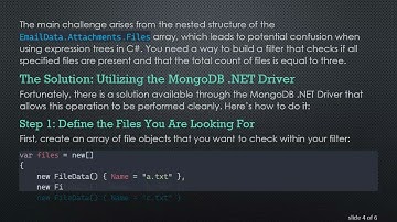 Translating a Complex MongoDB Query to C#  Using Filters Made Easy
