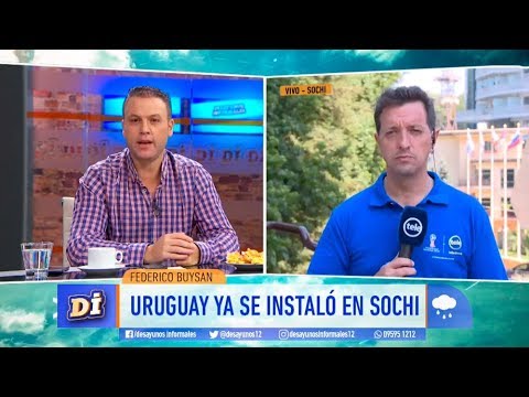 Uruguay ya está instalado en Sochi con la mente puesta en Portugal